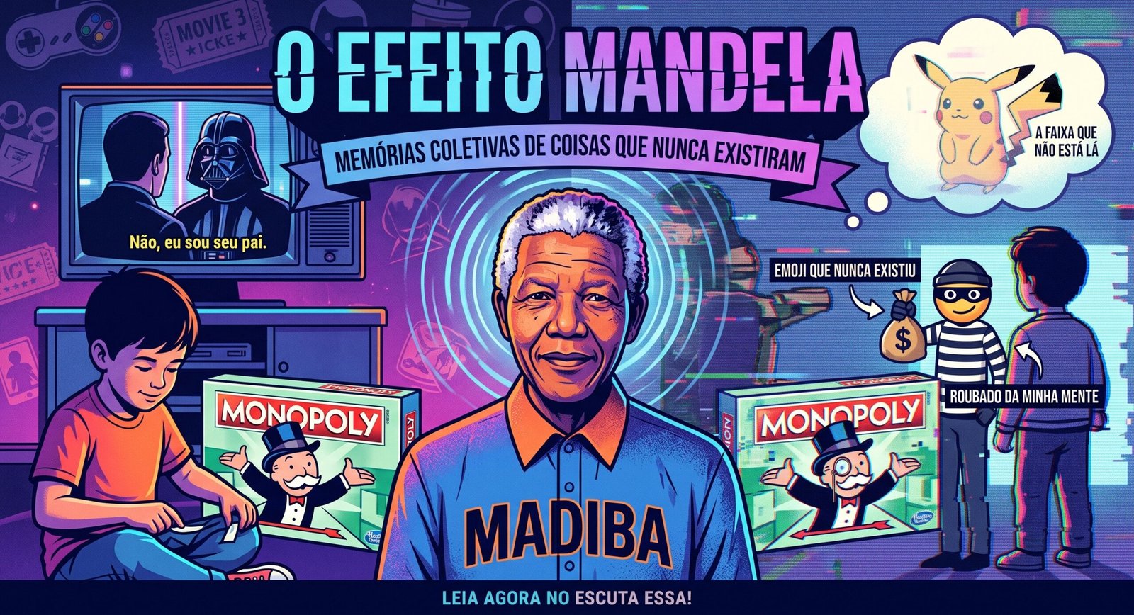 O Efeito Mandela na Cultura Pop: Memórias Coletivas de Coisas Que Nunca Existiram